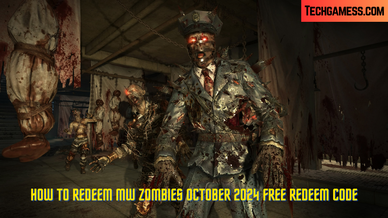 Redeem MW Zombies October 2024 Free Redeem Code