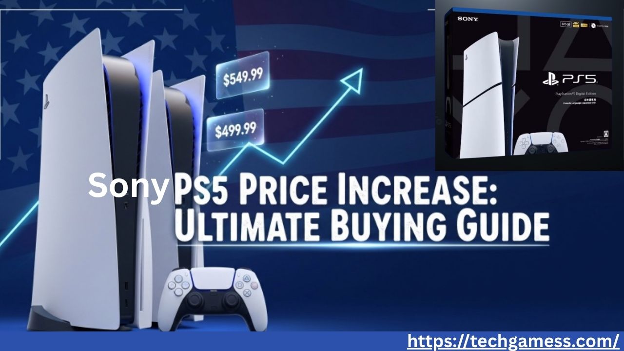 The Sony PS5 Price Increase